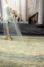 Long Veil - Long Veil with Pearl Embellishment - 108" - VL-V119-108IV