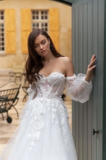 Luxury Wedding Dress - Adornment - LPLD-3203.00.17