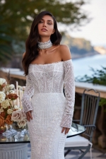 Luxury Wedding Dress - Prissta - LPLD-3318.00.17