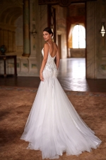 Luxury Wedding Dress with Beading, Skirt with Lining - Enraptured Bliss - LIDA-01344.42.17